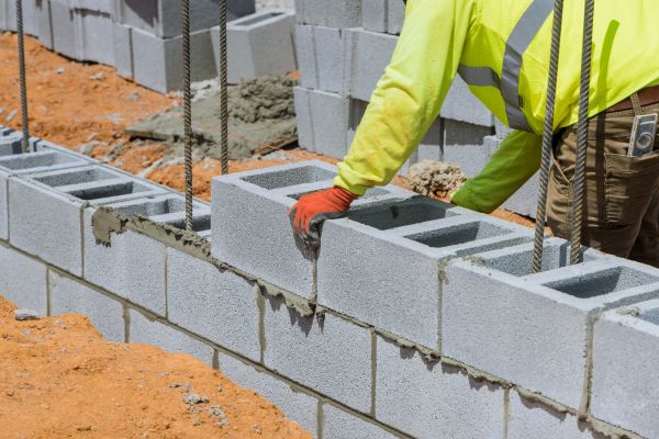 Concrete Blocks Installation in Decatur
