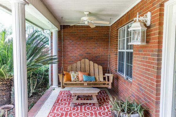 Porch Brick Repair in Decatur