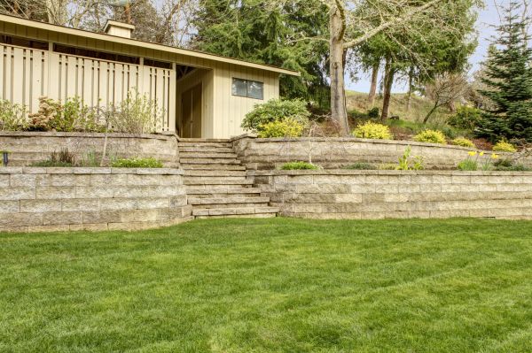 Retaining Wall Construction in Decatur