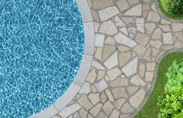 Flagstone Grout Repair in Decatur
